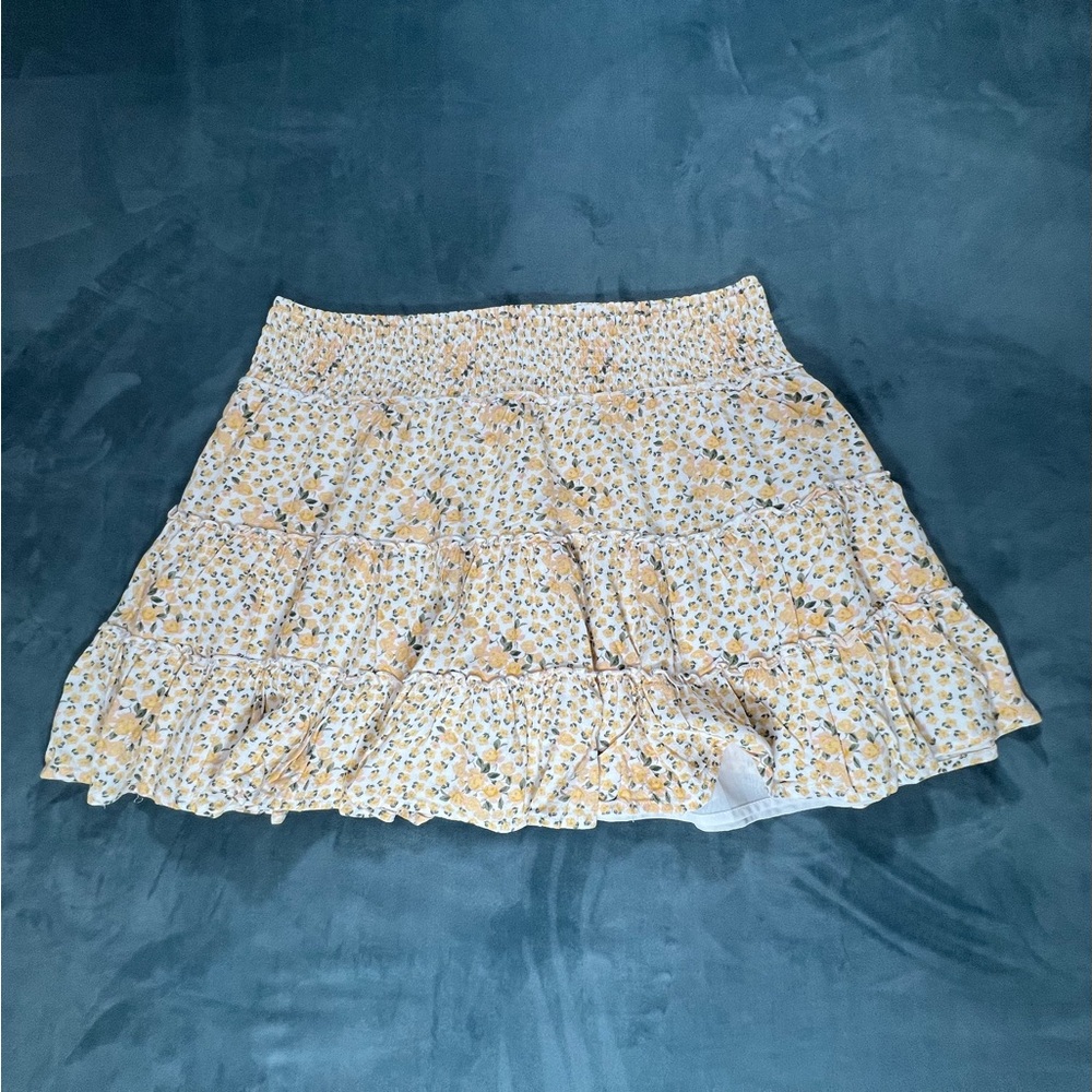 American Eagle Floral Print Skirt, Size: XL